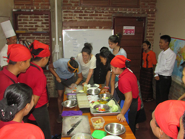Student visit from the USA